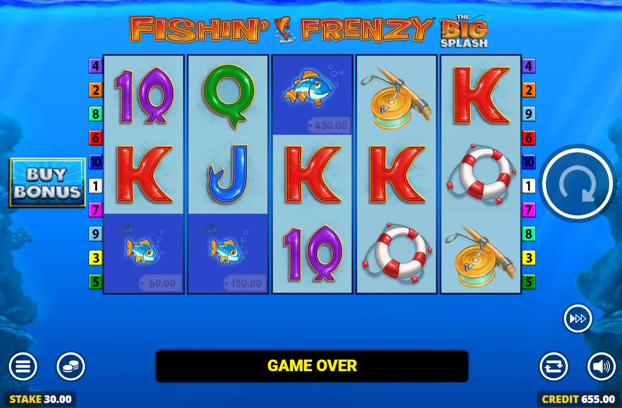 Fishin' Frenzy The Big Splash Slot